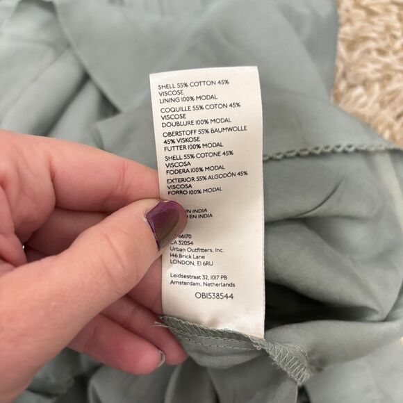 Anthropologie V-Neck Plunge Tunic Mini Dress NWT - Picture 11 of 11